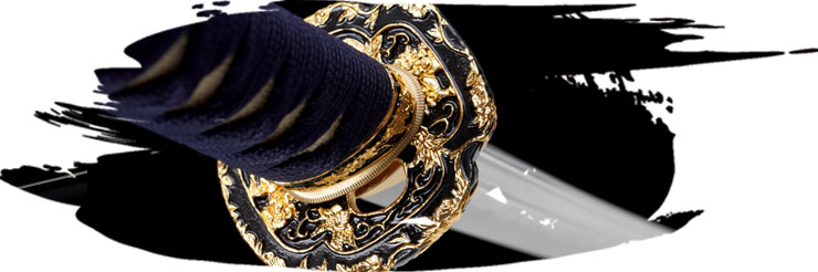 Koshirae Kiku (菊) con tsuba Mokko de estilo clásico